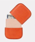 마뜨(MATT) 이태리 토스카나 클래식 열성형 명함 카드지갑(오렌지)w36035