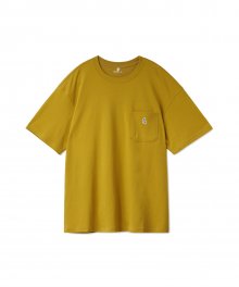 Paul Pocket T-shirts Mustard