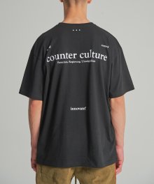 Counter culture short sleeved T-shirt - Black