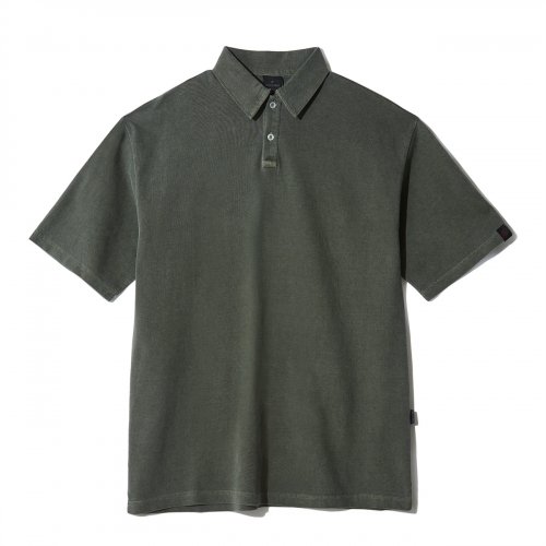 Поло pigment overfit PK short sleeve (Khaki)