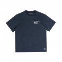 블랭크브릭(BLANKBRICK) 럭스싱글 BB 레귤러핏 네이비 블루 반팔 티셔츠
