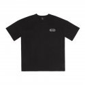 블랭크브릭(BLANKBRICK) 브릭 싸인 오버핏 블랙 반팔 티셔츠