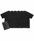 (SS20) 3 TAGLESS T-Shirts Black