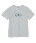 레이지레이크(LAZY LAKE) 유니섹스 레이지오터 드로잉 티셔츠 그레이