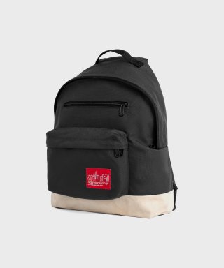 맨하탄 포티지(MANHATTAN PORTAGE) 1209 Big Apple Backpack MD BLACK SUEDE 상품 이미지