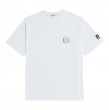 아폴로 도그 와펜 1/2 티셔츠 2020VER 화이트