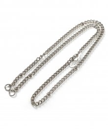 SILVER TWISTED CHAIN STRAP
