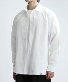 VENT TENCEL SHIRTS (WHITE)