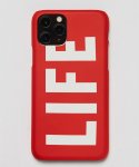 라이프 아카이브(LIFE) LIFE 로고 아이폰 하드 케이스_RED