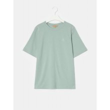 [GREEN BEANPOLE] 라이트 그린 빅 로고 자수 반소매 티셔츠 (BF0742N01L)