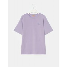 [GREEN BEANPOLE] 라벤더 빅 로고 자수 반소매 티셔츠 (BF0742N01T)