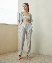 BLUE EVENING BREEZE EASY PANTS