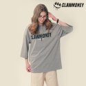 클라우머니(CLAW MONEY) 7부 로고 티셔츠 MG