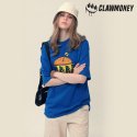 클라우머니(CLAW MONEY) 햄버거 티셔츠 BL