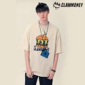 클라우머니(CLAW MONEY) 햄버거 티셔츠 CR