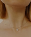 러브미몬스터(LOVE ME MONSTER) [Silver] Pure Heart Necklace