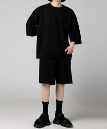 FLEX TRIANING SET TEE+PANTS BLACK