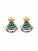 오키디루포(OCCHI DI LUPO) Starfish Moroccan earring