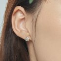 스튜디오 오후(OHUUU) 잔치 하나 꽃귀걸이_Janchi one flower earring