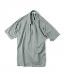 HIGH TWIST COTTON POLO KNIT [TRICOTER for SHIRTER](GREY)