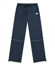 PIPING POINT WIND PANTS_blue