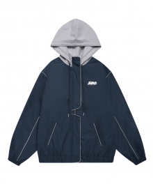 PIPING POINT WIND JACKET_blue