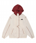 PIPING POINT WIND JACKET_cream