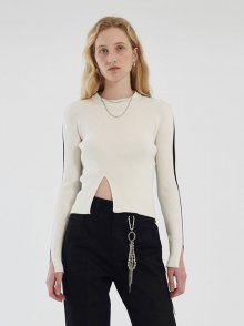 COLOR SILT KNIT (ivory)