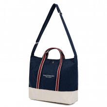 RMTCRW STRIPE TOTE BAG_NAVY