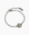Sunflower chain bracelet