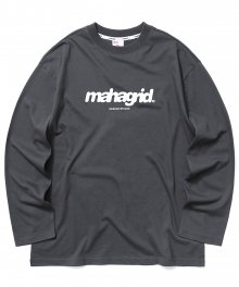 MARU LOGO LS TEE CHARCOAL(MG2AFMT550A)