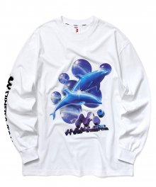 DOLPHIN LS TEE WHITE(MG2AFMT562A)