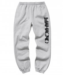 DOT LOGO SWEATPANTS GREY(MG2AFMPA00A)