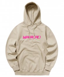 DOT LOGO HOODIE BEIGE(MG2AFMM402A)