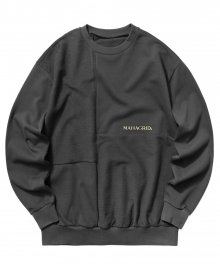 BLOCK REVERSIBLE SWEATSHIRT CHARCOAL(MG2AFMM471A)