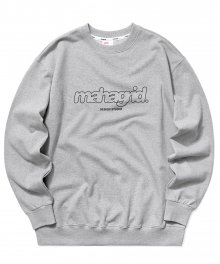 MARU LOGO SWEATSHIRT GREY(MG2AFMM460B)