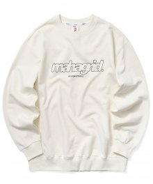 MARU LOGO SWEATSHIRT IVORY(MG2AFMM460B)