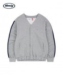 [Mmlg] MMLG JERSEY CARDIGAN (GREY)