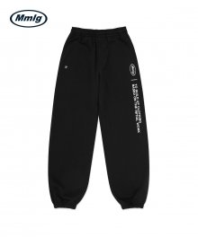 [Mmlg] MMLG SWEAT PANTS (BLACK)