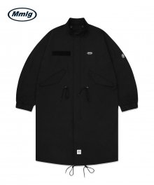 [Mmlg] WEATHERABLE LONG PARKA (BLACK)