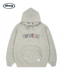 [Mmlg] EMEMELGE EMB. HOOD (OATMEAL)