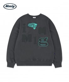 [Mmlg] I’M MLG SWEAT (CHARCOAL BLACK)