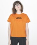 소윤(SOYOON) 투톤 뮤즈 티셔츠 (오렌지)
