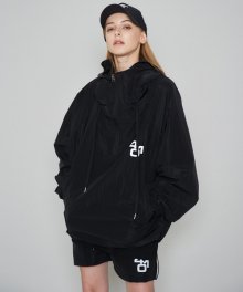 [UNISEX] NUMBER ANORAK SETUP_BLACK