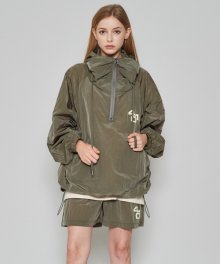 [UNISEX] NUMBER ANORAK SETUP_KHAKI