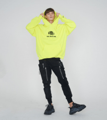 TRS WARM FLUORESCENCE COLOR HOODIE