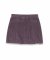Corduroy Stud Skirt [GRAPE]