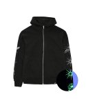 에이오엑스(AOX) Space hoodie zip-up(Black)
