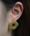 HXS04 Mini flower acrylic earrings