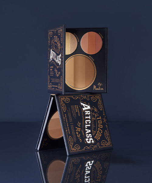 투쿨포스쿨() 아트클래스 바이로댕 아티스틱 북 (쉐딩+블러셔+하이라이터) 상품 이미지